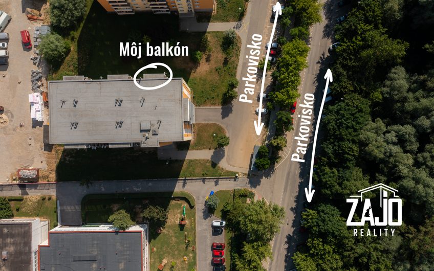 NA PRENÁJOM | 2 izbový byt s balkónom a garážovým státím. TRENČíN