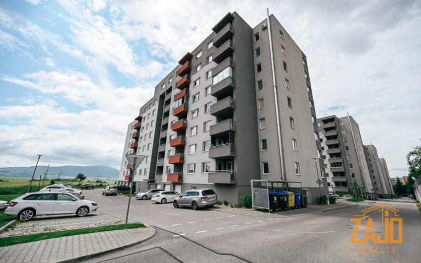 REZERVOVANÉ  | 2 izbový byt s balkónom a parkovacím miestom – Liptovská ul. 1H Trenčín