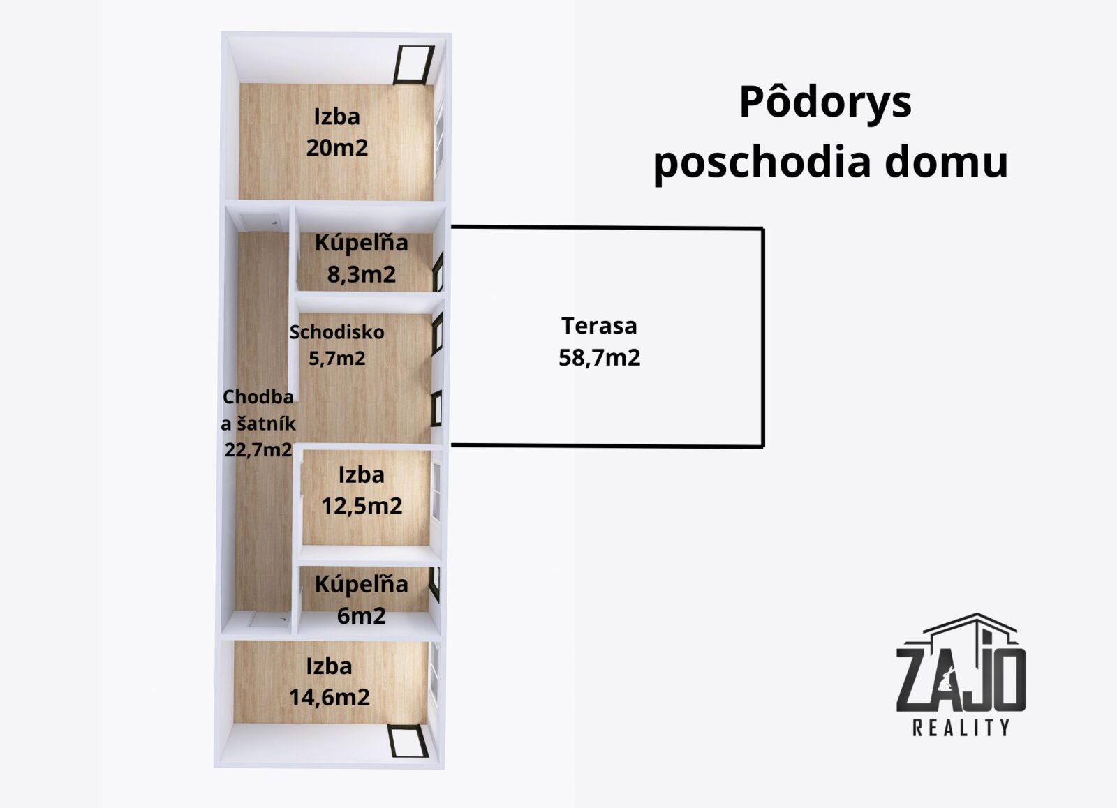 pôdorys domu Ivana Olbrachta v Trenčíne