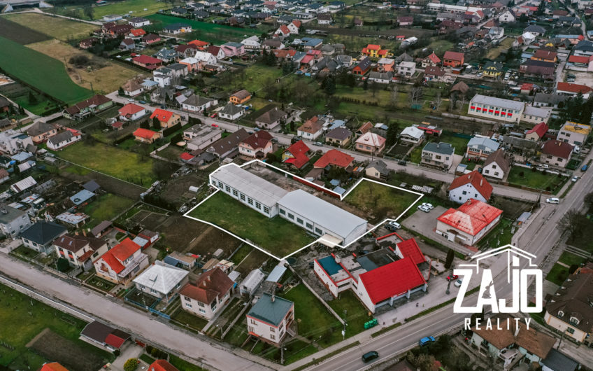 NA PRENÁJOM / SKLADOVÉ a OBCHODNÉ PRIESTORY BECKOV