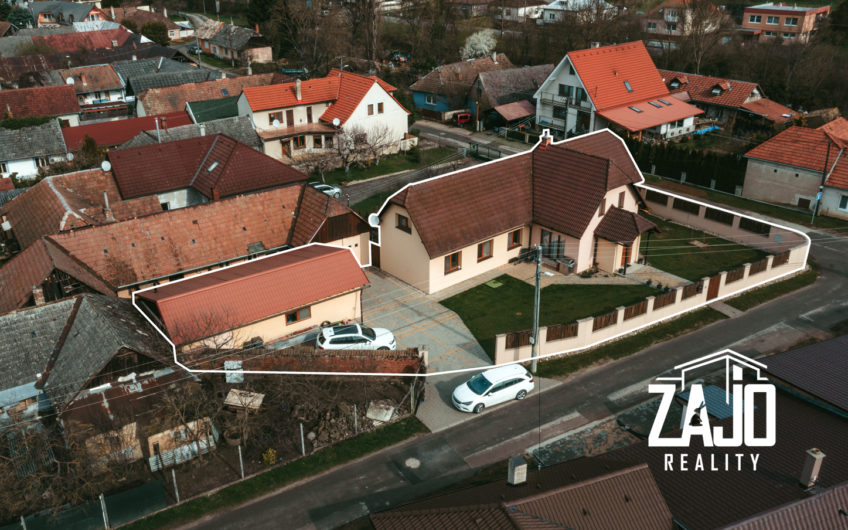NA PREDAJ | Tehlový 5 izbový rodinný dom s veľkou garážou.