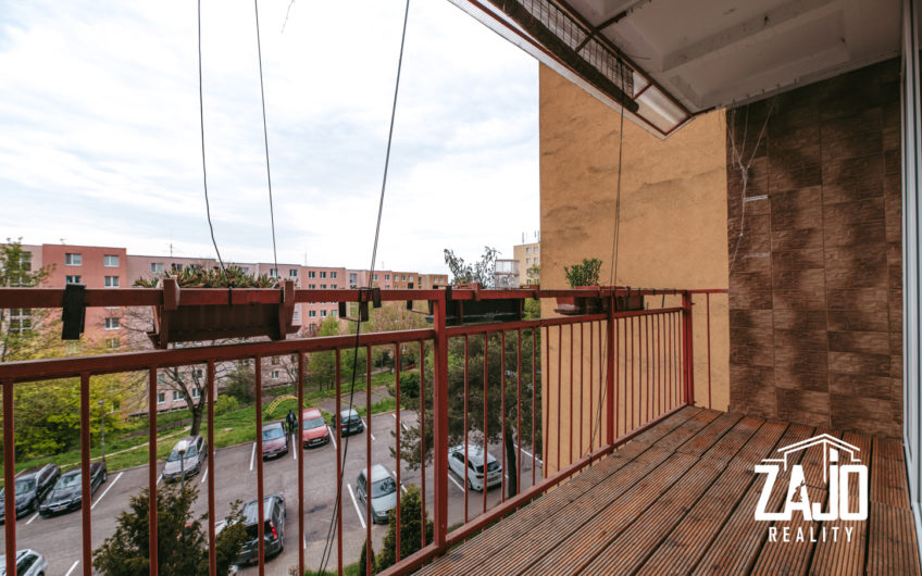 REZERVOVANÉ |  2izbový byt po rekonštrukcii s veľkým balkónom