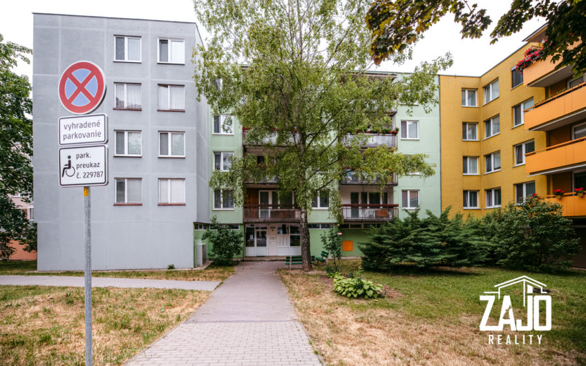 REZERVOVANÉ 2 izbový byt s veľkým balkónom | Trenčín – Juh NA PREDAJ