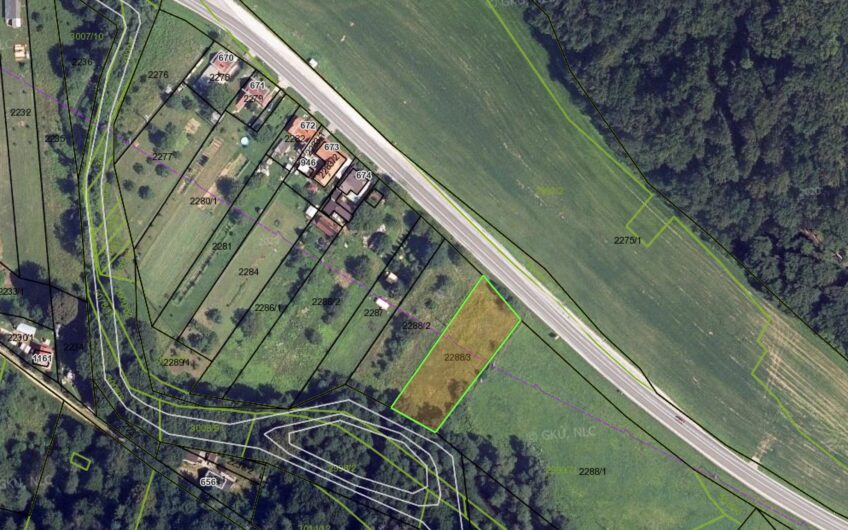 NA PREDAJ I Pozemok orná pôda s výmerou 1.697 m2 na okraji obce Drietoma