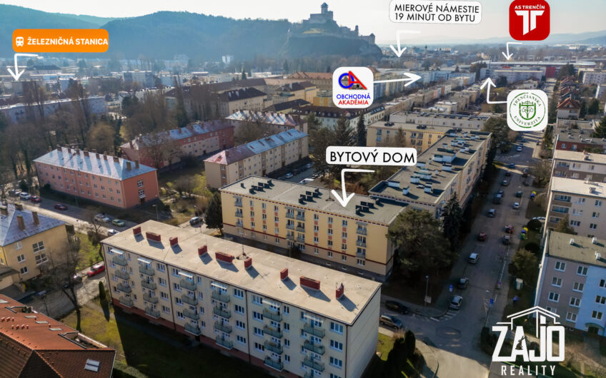 PREDANÉ | Garsónka v Trenčíne – Sihoť, ul. Hurbanova
