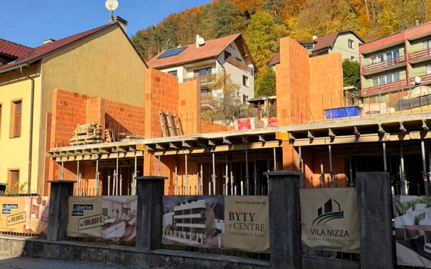 NA PREDAJ | 3-izbový byt v projekte Vila Nizza, novostavba – Trenčianske Teplice