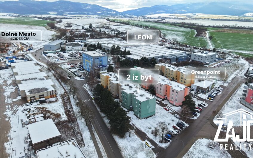 REZERVOVANÉ | 2-izbový byt s lodžiou, Soblahovská ul., Trenčín