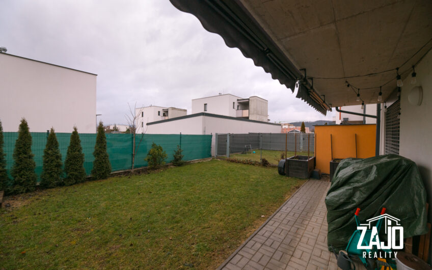 NA PREDAJ | 3 – izbový byt s vlastnou záhradou, Rezidencia Vinohrady