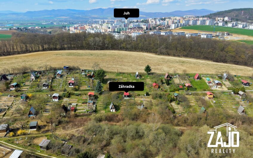 Na predaj záhradná chatka – Trenčín, Juh (záhrady za Halalovkou)