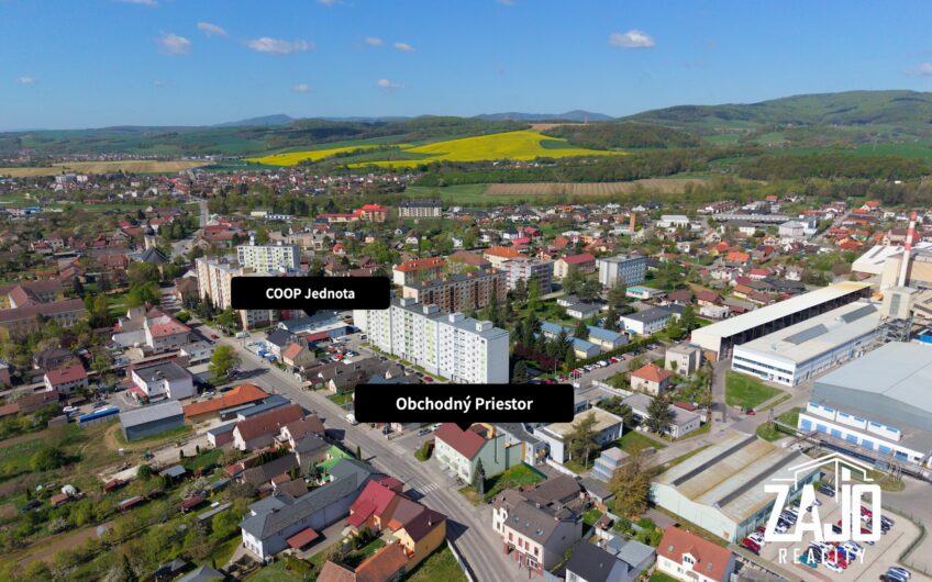 Na prenájom obchodný priestor v Nemšovej