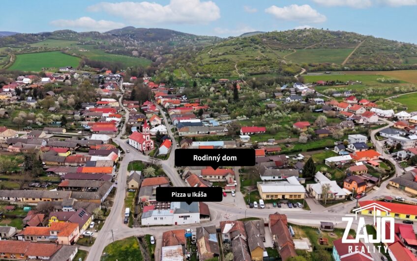 NA PREAJ | Rodinný dom Moravské Lieskové – Okres Nové Mesto nad Váhom