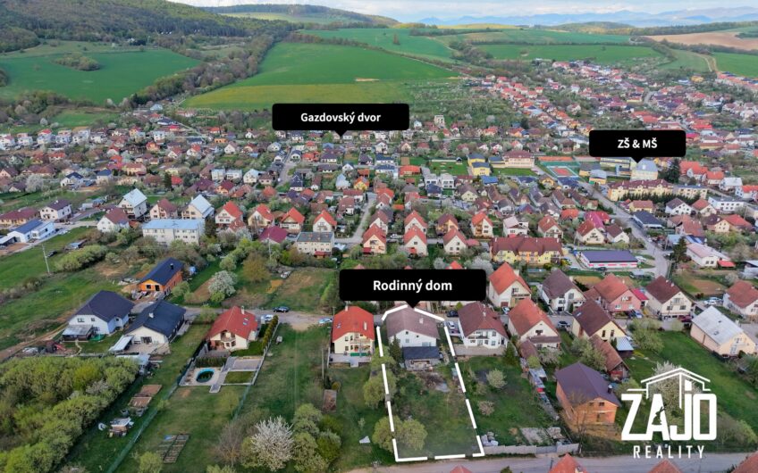 NA PREDAJ | Priestranný rodinný dom Dolná Súča – Okres Trenčín