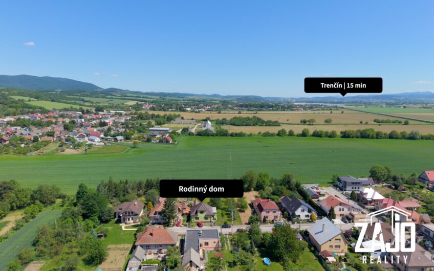 NA PREDAJ | Rodinný dom po rozsiahlej rekonštrukcii, Melčice-Lieskové | Pozemok 1 341 m2.