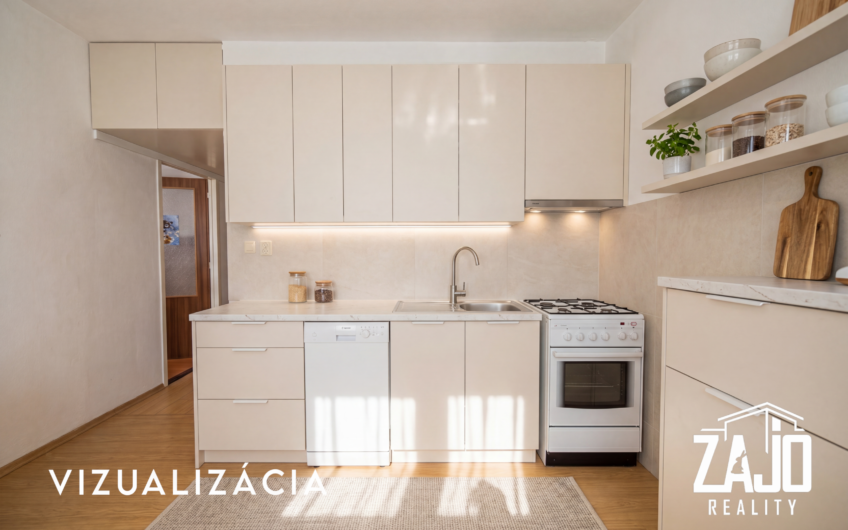 REZERVOVANÉ | Veľký 2-izbový byt s balkónom – Trenčianske Teplice