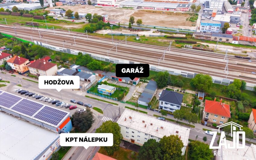 REZERVOVANÉ | Garáž 20m2 + pozemok 19m2 pred garážou – Hodžova ulica, Trenčín