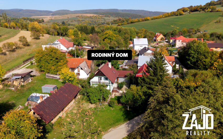 NA PREDAJ | 5-izbový rodinný dom s garážou  – Horná Súča
