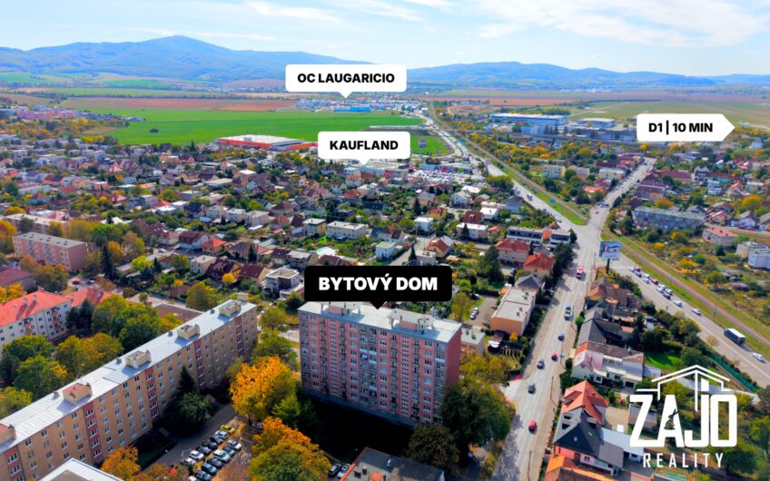 NA PREDAJ | Priestranný 3-izbový byt s lodžiou a balkónom, 70 m² – Beckovská ulica, Trenčín