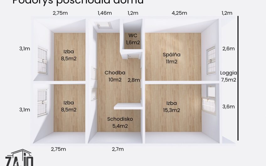 NA PREDAJ | 5-izbový rodinný dom s garážou  – Horná Súča